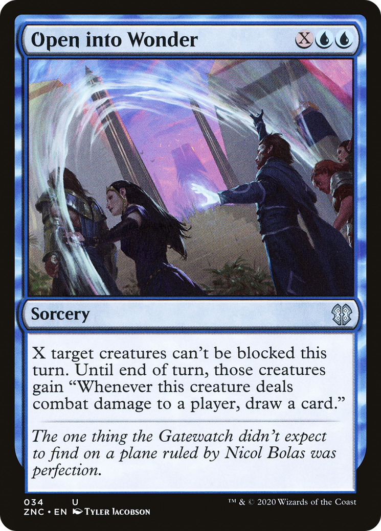 Open into Wonder (034) - Zendikar Rising Commander