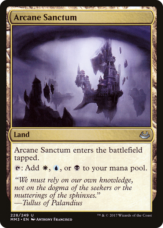 Arcane Sanctum [Modern Masters 2017] Foil