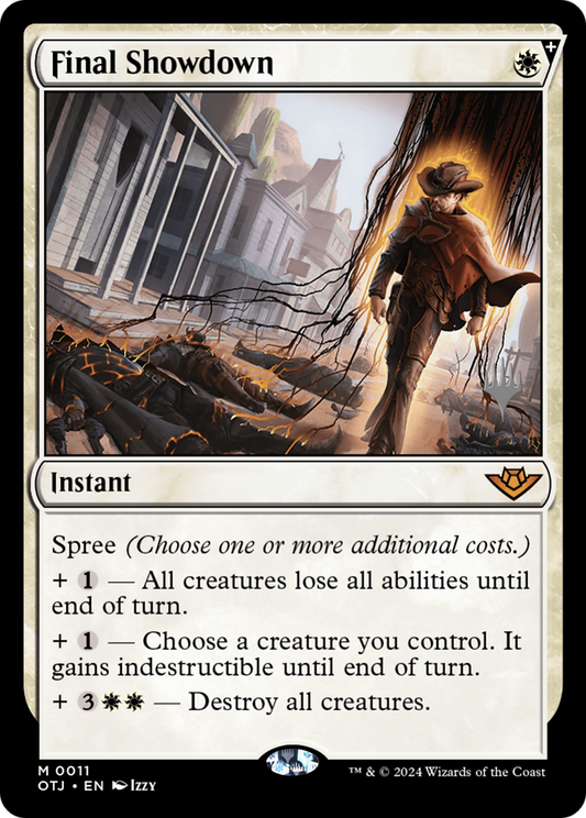 Final Showdown (Promo Pack) [Outlaws of Thunder Junction Promos] Foil