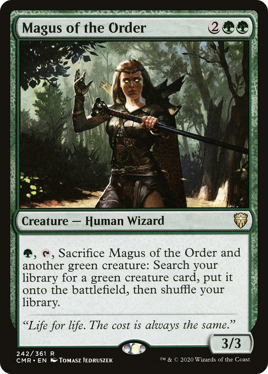 Magus of the Order [Commander Legends] Foil