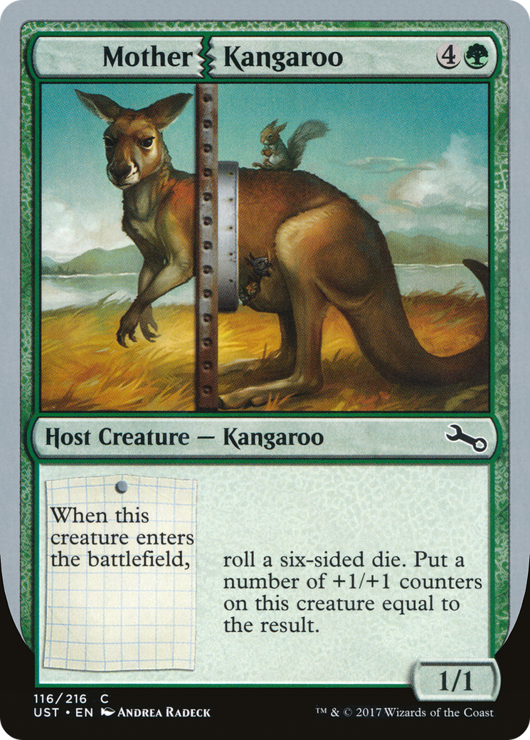 Mother Kangaroo (116) - Unstable