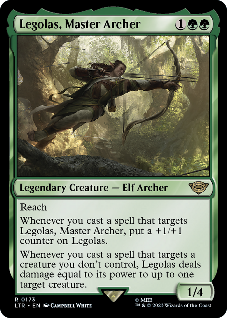 Legolas, Master Archer (173) Foil - The Lord of the Rings: Tales of Middle-earth
