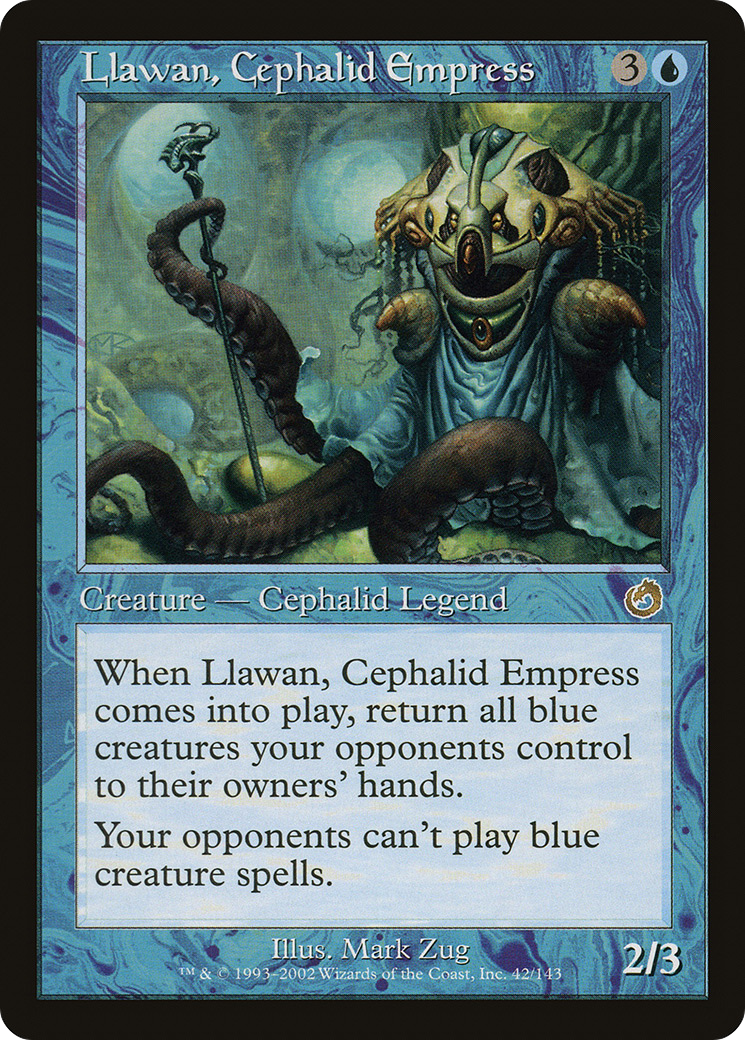 Llawan, Cephalid Empress [Torment] Foil