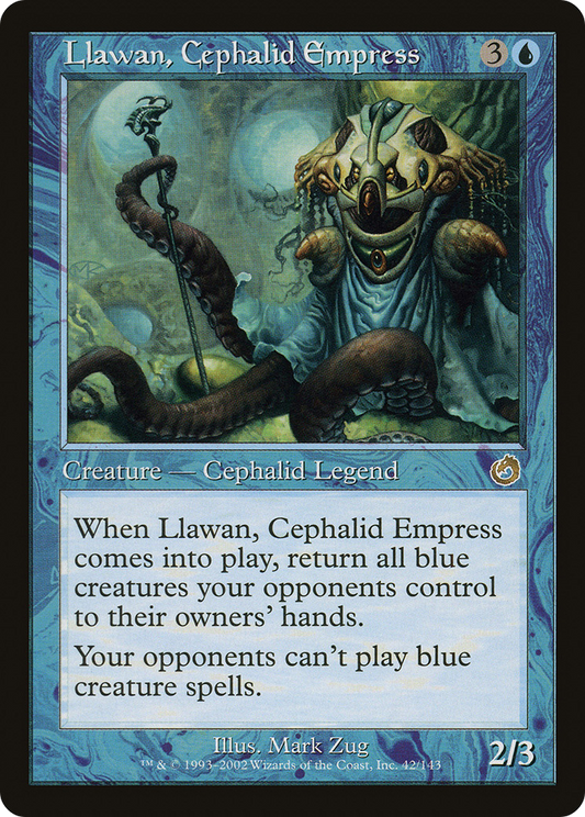 Llawan, Cephalid Empress [Torment] Foil