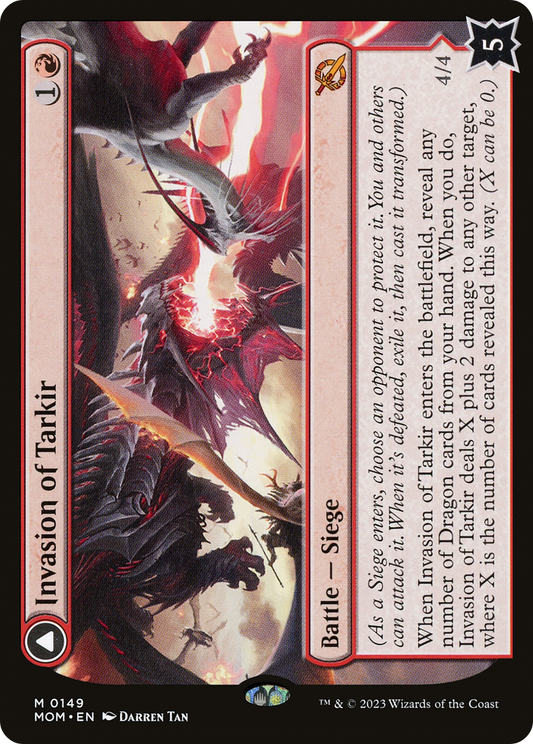 Invasion of Tarkir // Defiant Thundermaw [March of the Machine] Foil