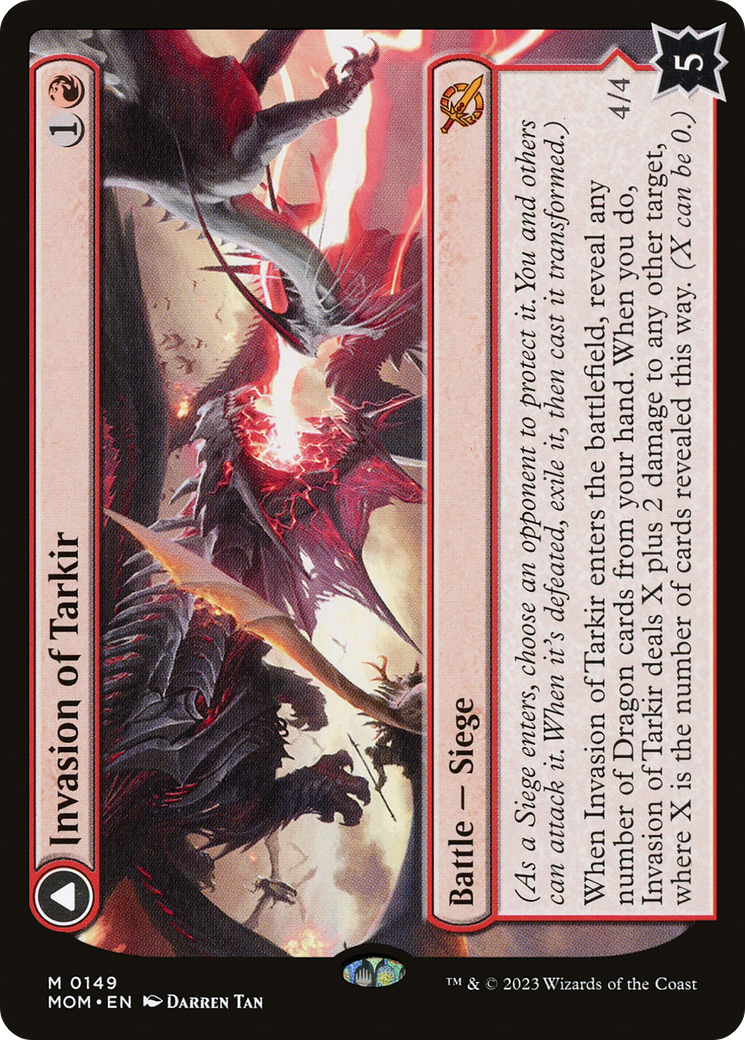 Invasion of Tarkir // Defiant Thundermaw [March of the Machine] Foil