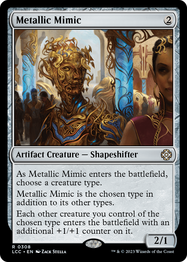 Metallic Mimic [The Lost Caverns of Ixalan Commander] | Silver Goblin