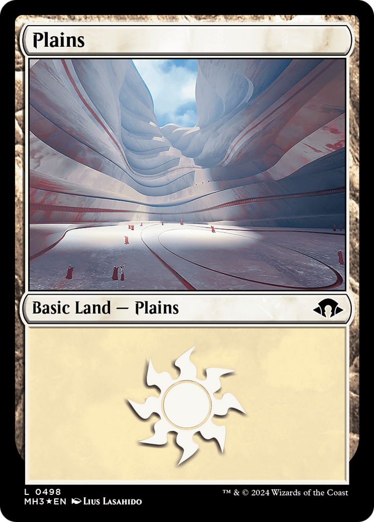 Plains (0498) (Ripple Foil) [Modern Horizons 3] | Silver Goblin