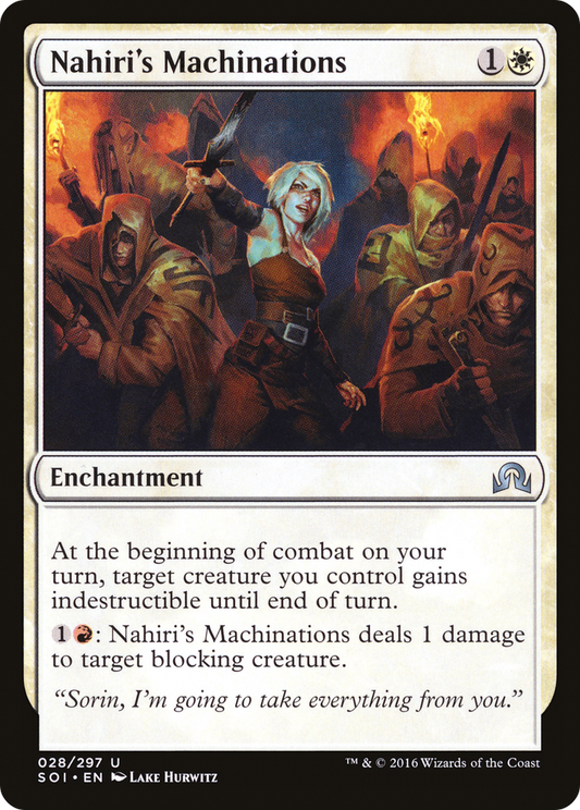 Nahiri's Machinations [Shadows over Innistrad] Foil