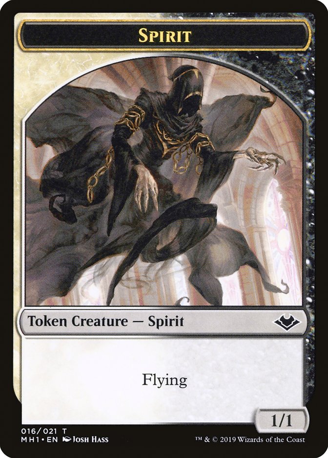 Spider // Spirit Double-Sided Token [Modern Horizons Tokens] | Silver Goblin