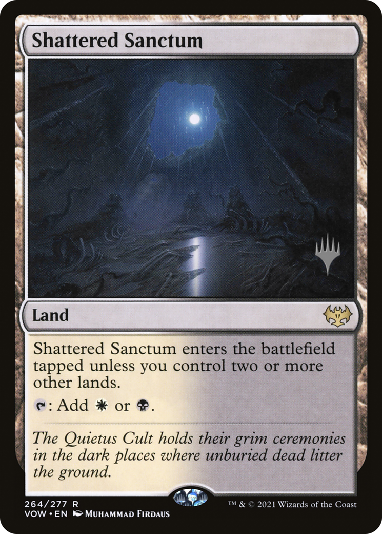 Shattered Sanctum (Promo Pack) [Innistrad: Crimson Vow Promos] | Silver Goblin