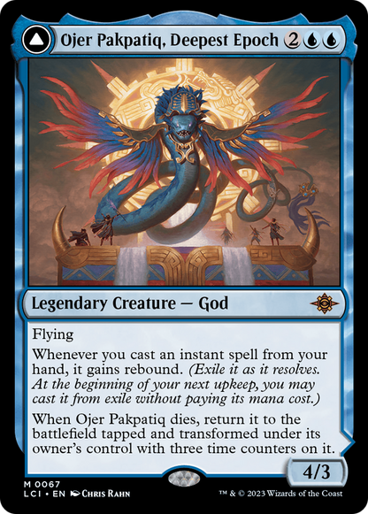 Ojer Pakpatiq, Deepest Epoch // Temple of Cyclical Time [The Lost Caverns of Ixalan] Foil