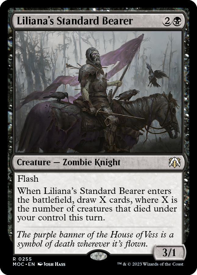 Liliana's Standard Bearer [March of the Machine Commander] | Silver Goblin