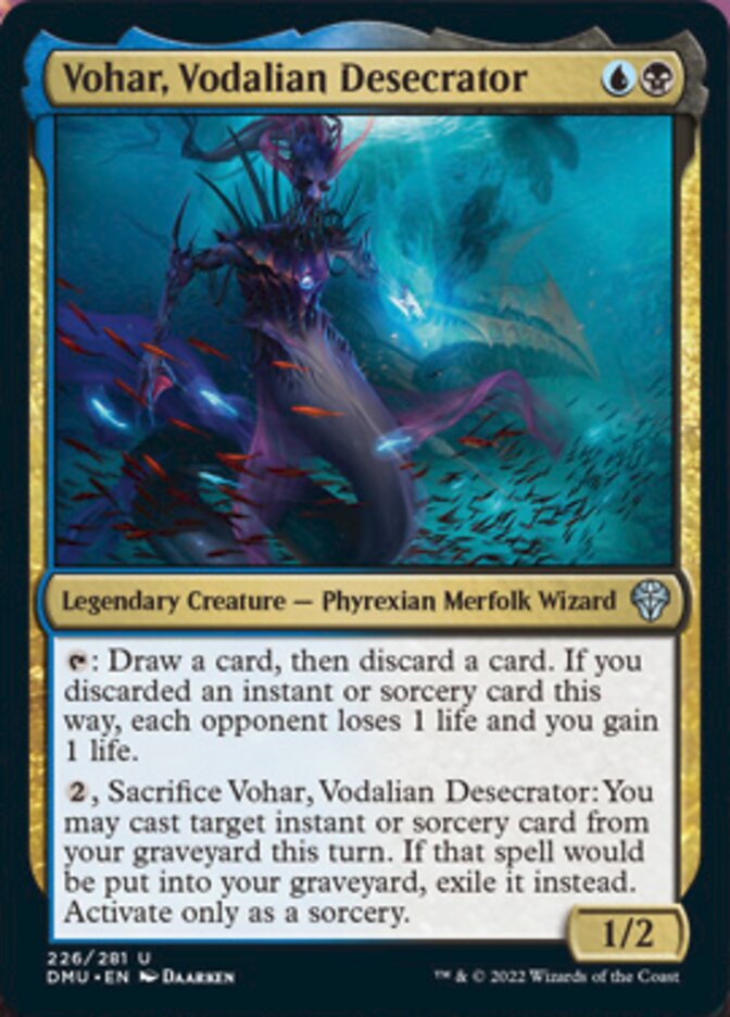 Vohar, Vodalian Desecrator [Dominaria United] | Silver Goblin