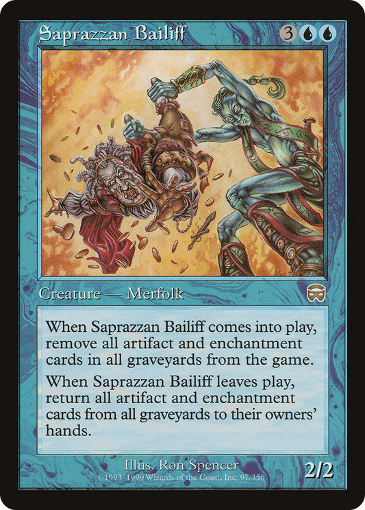 Saprazzan Bailiff [Mercadian Masques] Foil