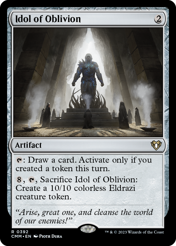 Idol of Oblivion [Commander Masters] | Silver Goblin