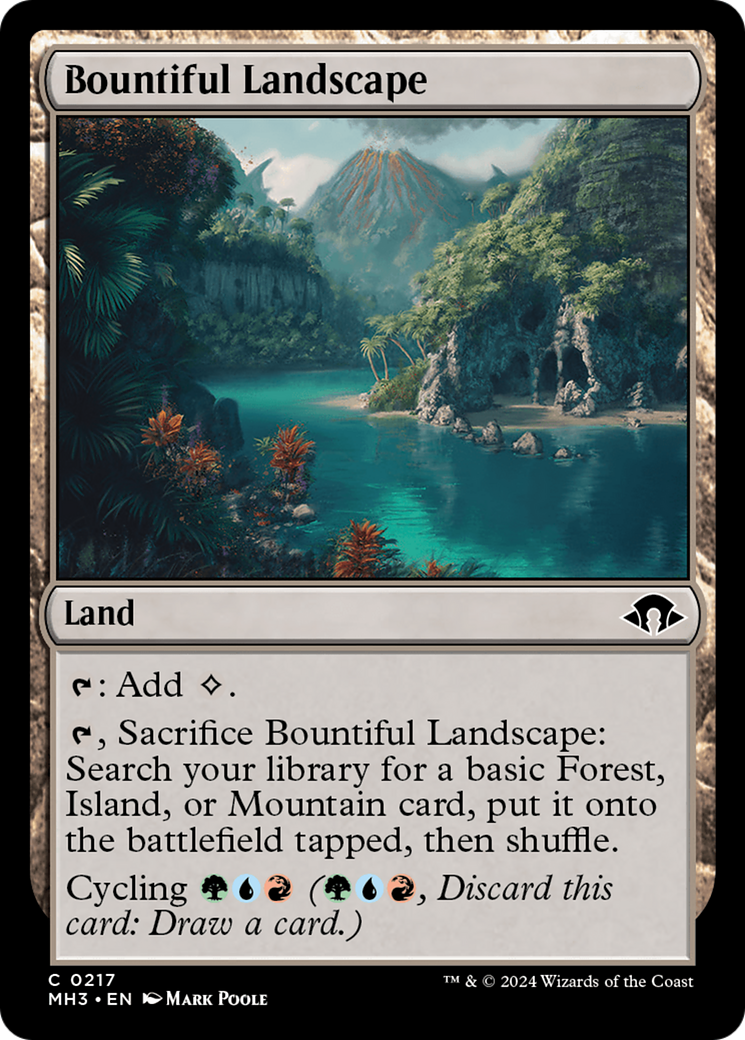 Bountiful Landscape [Modern Horizons 3] | Silver Goblin