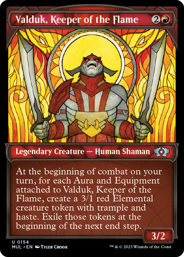 Valduk, Keeper of the Flame (Halo Foil) [Multiverse Legends] | Silver Goblin