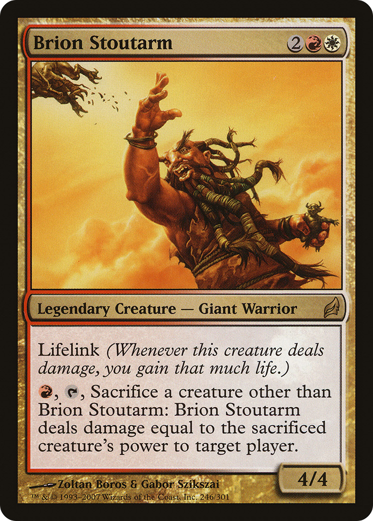 Brion Stoutarm [Lorwyn] Foil