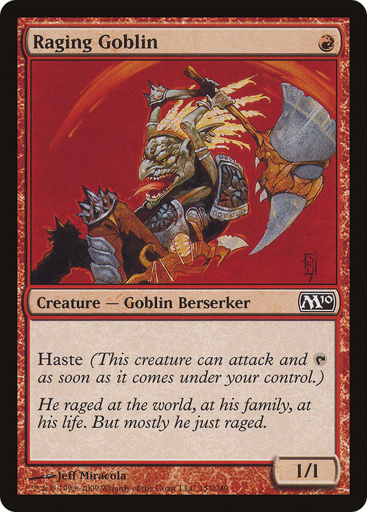 Raging Goblin [Magic 2010] Foil