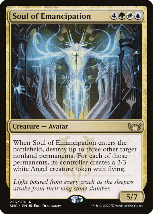 Soul of Emancipation (Promo Pack) [Streets of New Capenna Promos] Foil
