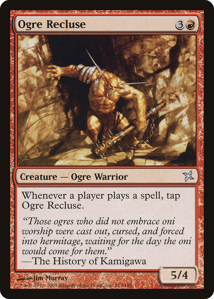 Ogre Recluse [Betrayers of Kamigawa] Foil