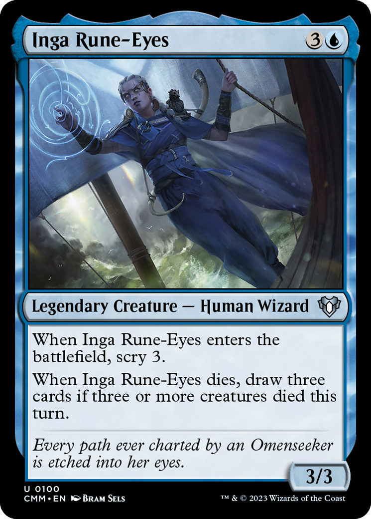 Inga Rune-Eyes [Commander Masters] | Silver Goblin