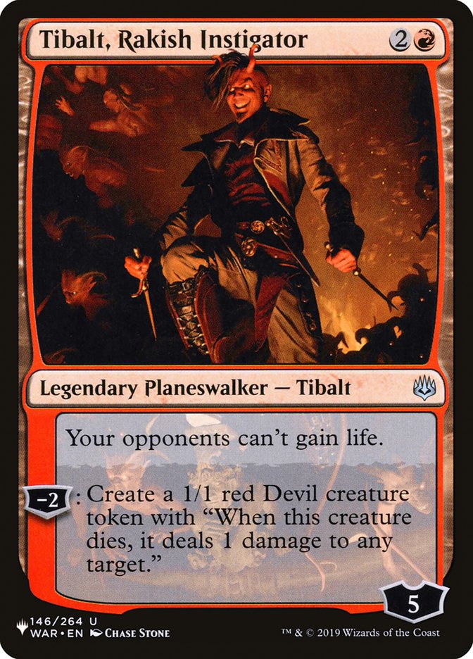Tibalt, Rakish Instigator [The List] | Silver Goblin