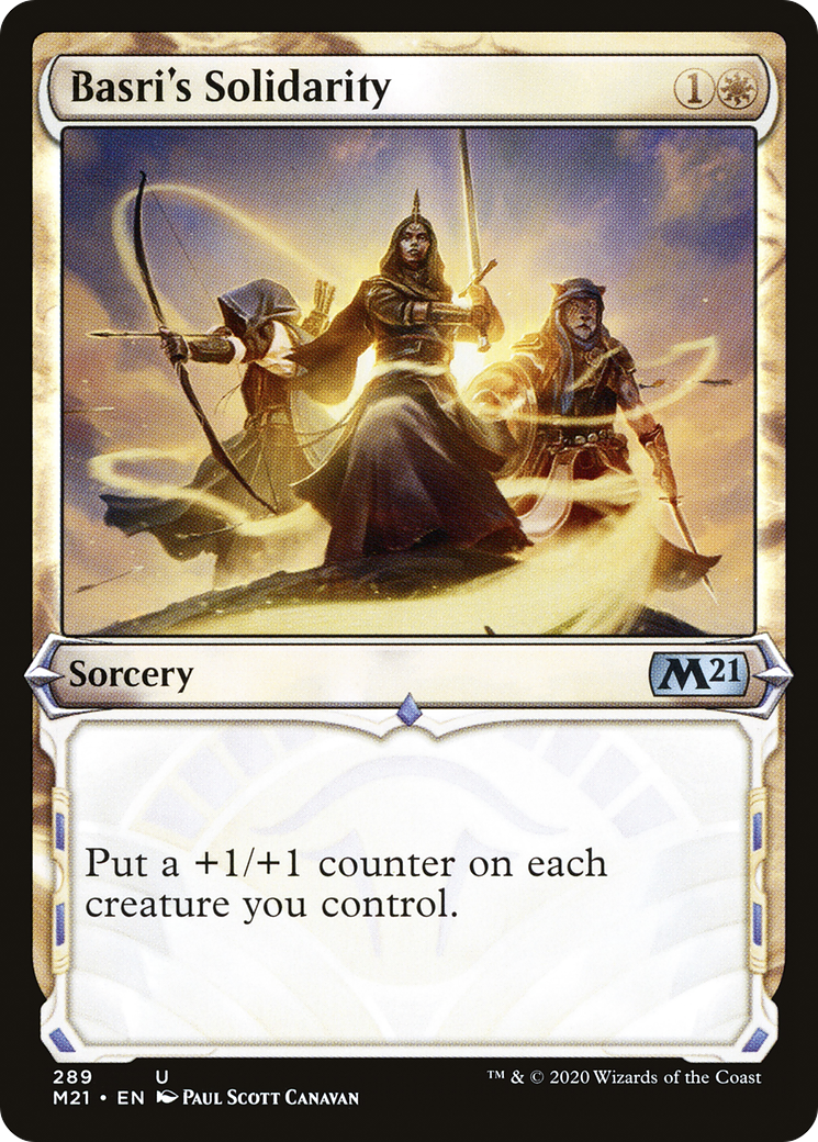 Basri's Solidarity (Showcase) [Core Set 2021] Foil