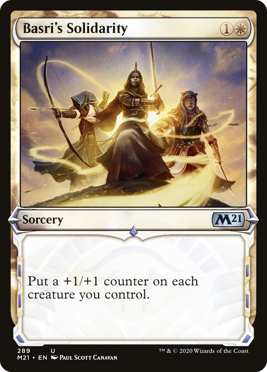 Basri's Solidarity (Showcase) [Core Set 2021] Foil