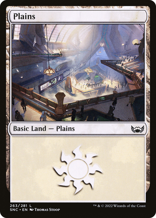 Plains (263) [Streets of New Capenna] Foil