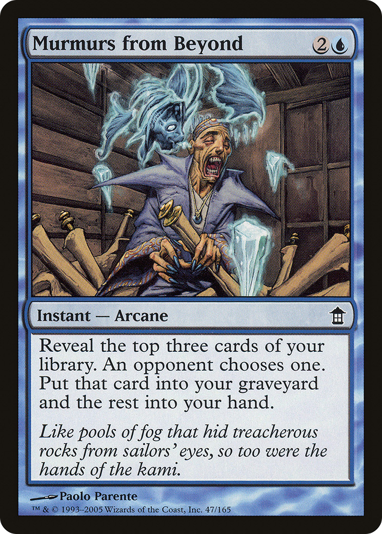 Murmurs from Beyond [Saviors of Kamigawa] Foil
