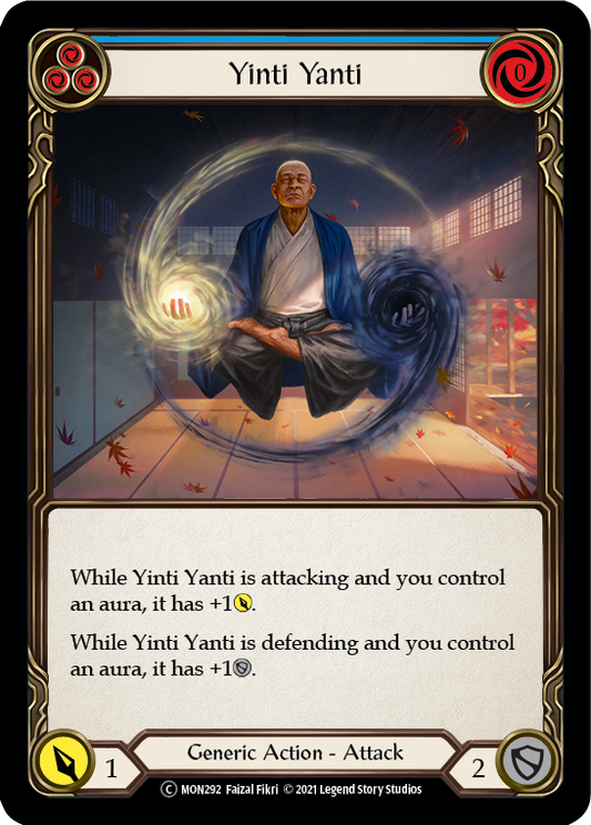 Yinti Yanti (Blue) Unlimited Edition  (MON292) - Monarch