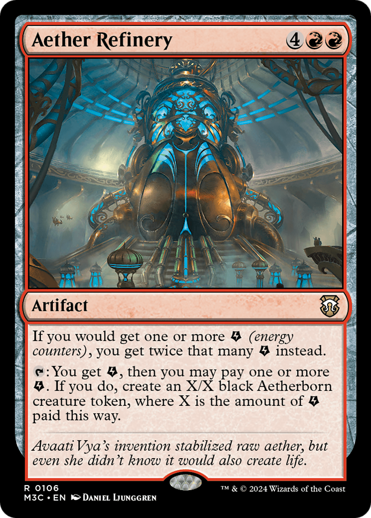 Aether Refinery [Modern Horizons 3 Commander] | Silver Goblin