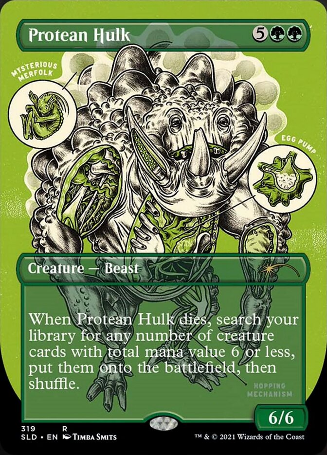 Protean Hulk (Borderless) [Secret Lair Drop Series] | Silver Goblin