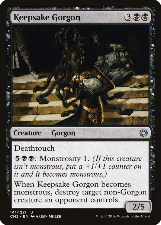Keepsake Gorgon [Conspiracy: Take the Crown] Foil