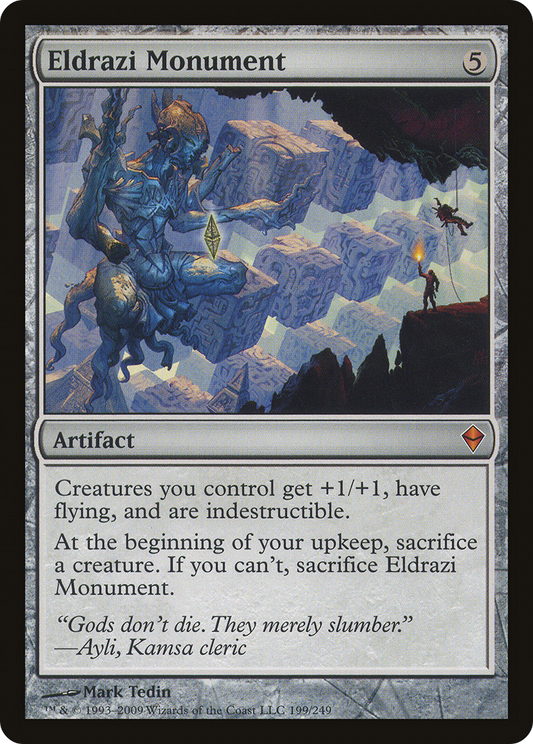 Eldrazi Monument [Zendikar] Foil