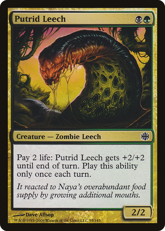 Putrid Leech [Alara Reborn] Foil