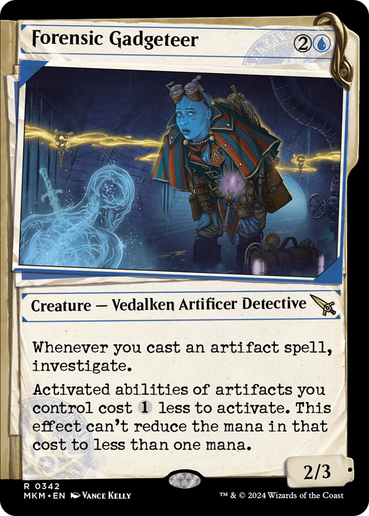 Forensic Gadgeteer (Showcase) [Murders at Karlov Manor] Foil
