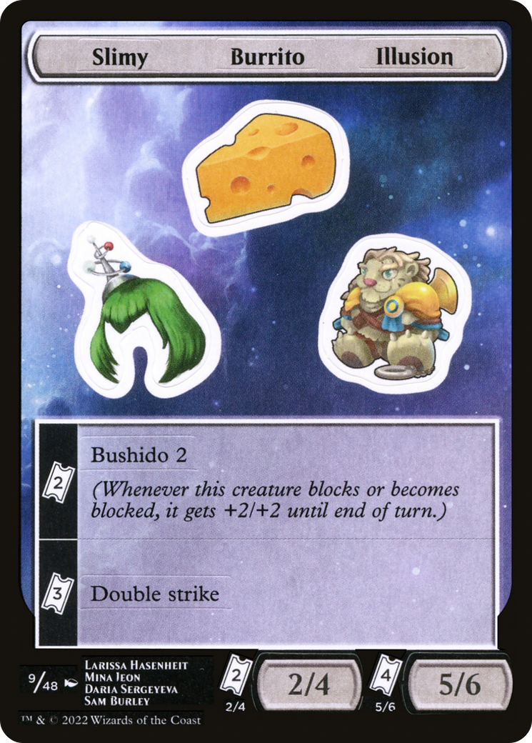 Slimy Burrito Illusion [Unfinity Stickers]