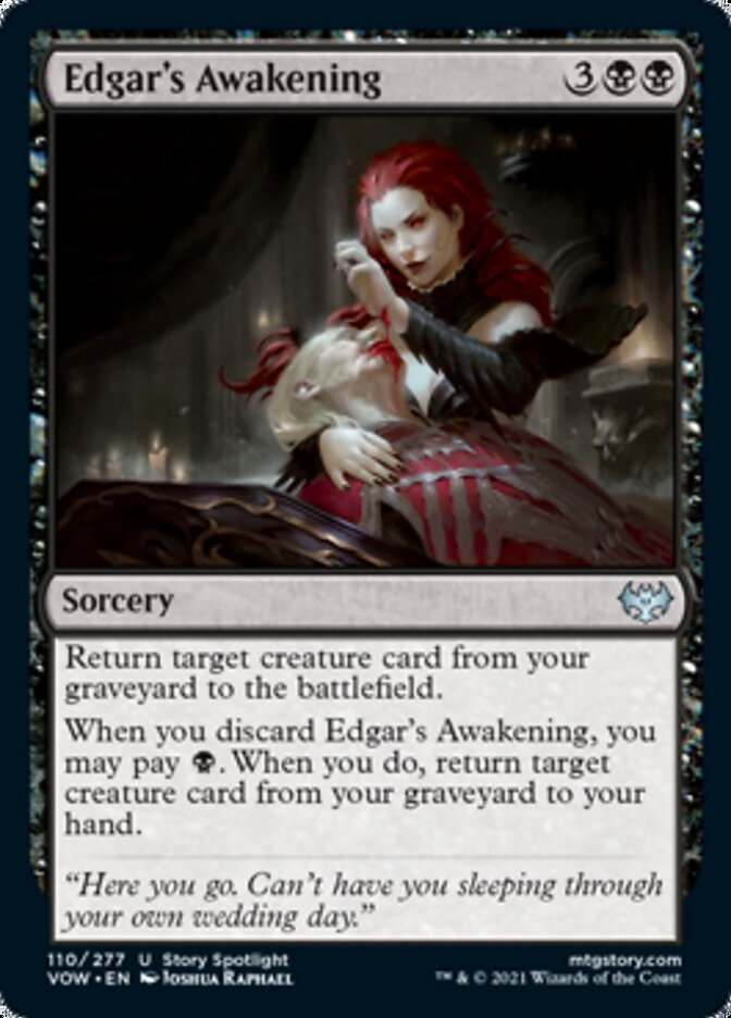 Edgar's Awakening [Innistrad: Crimson Vow] | Silver Goblin