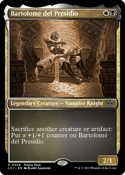 Bartolome del Presidio (Promo Pack) [The Lost Caverns of Ixalan Promos] Foil