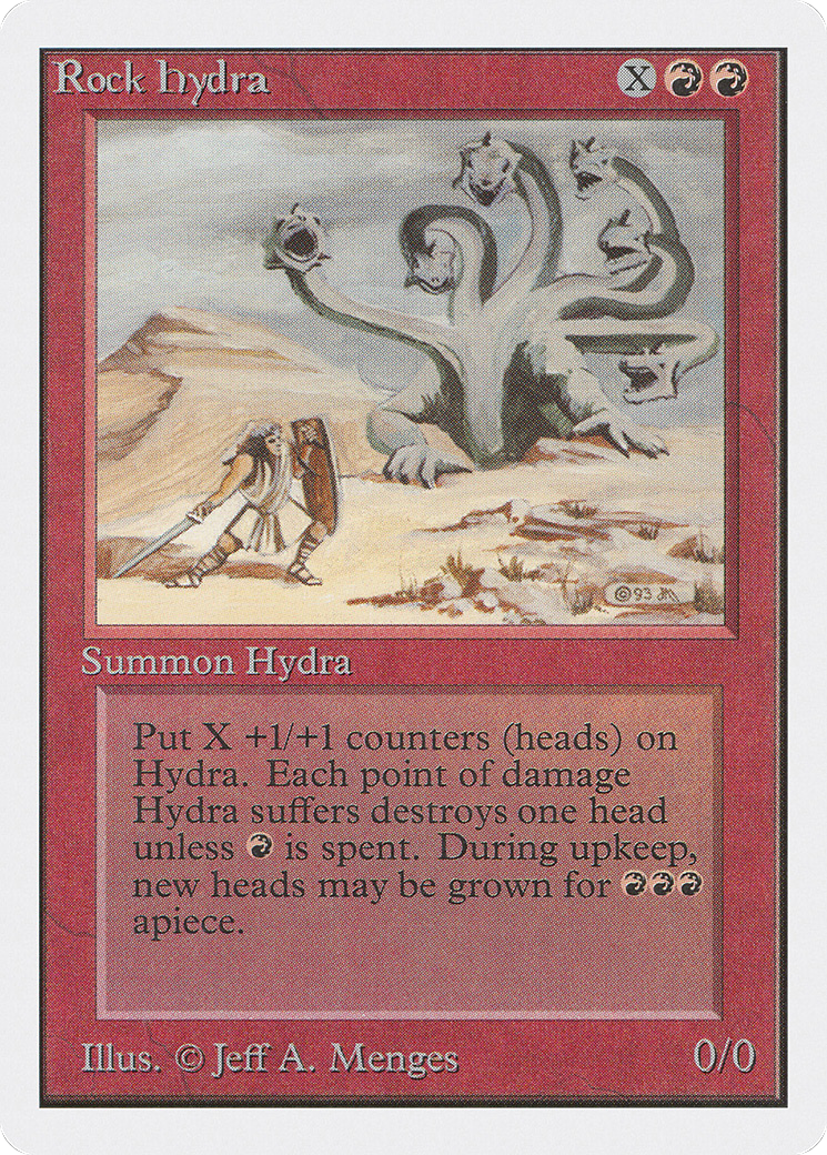 Rock Hydra [Unlimited Edition] | Silver Goblin