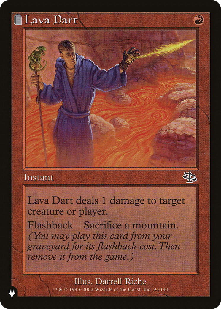 Lava Dart: (tombstone) (JUD-94)