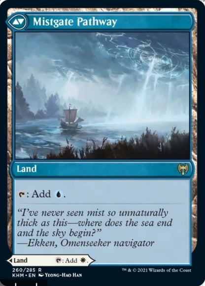 Hengegate Pathway // Mistgate Pathway [Kaldheim] Foil