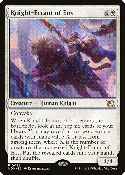 Knight-Errant of Eos [March of the Machine] Foil