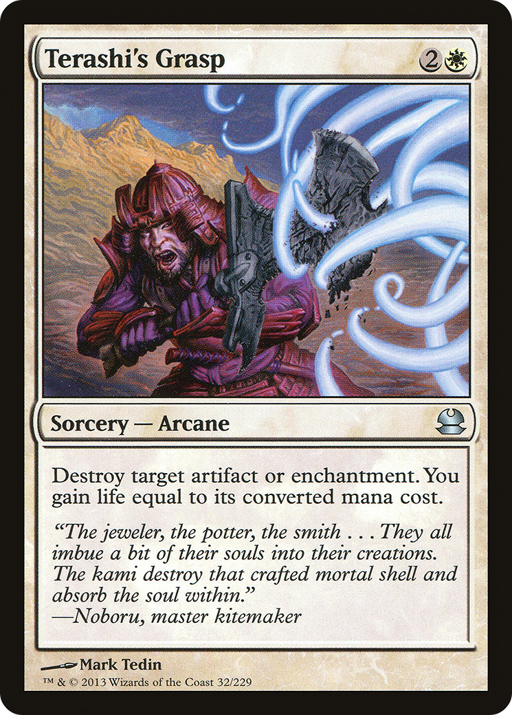 Terashi's Grasp (032) Foil - Modern Masters