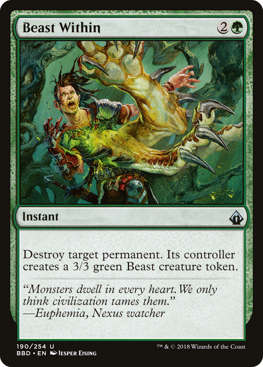 Beast Within [Battlebond] Foil