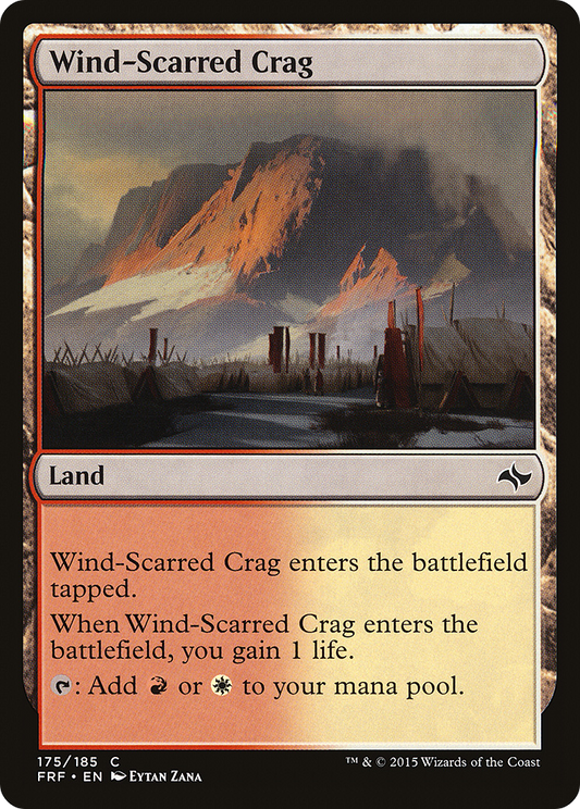 Wind-Scarred Crag [Fate Reforged] Foil