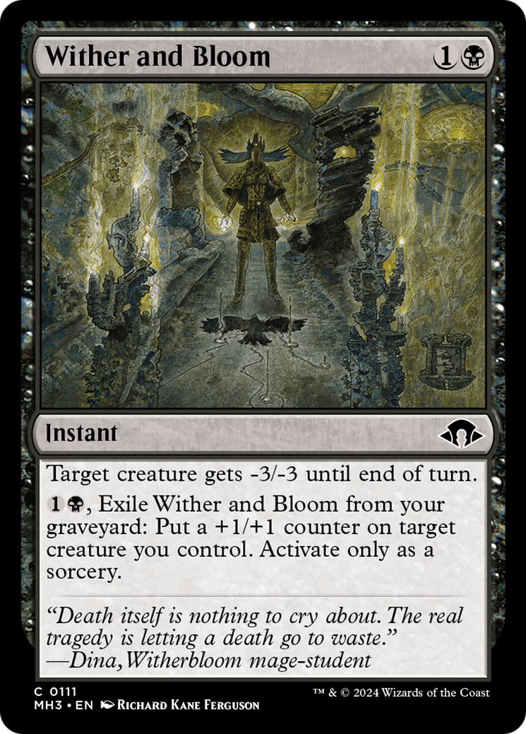 Wither and Bloom [Modern Horizons 3] | Silver Goblin